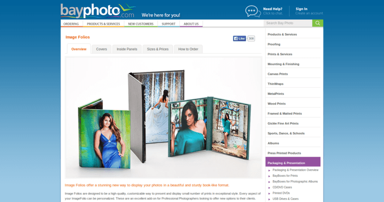 Folio page of #8 Leading Canvas Printing Firm: Bay Photo Lab